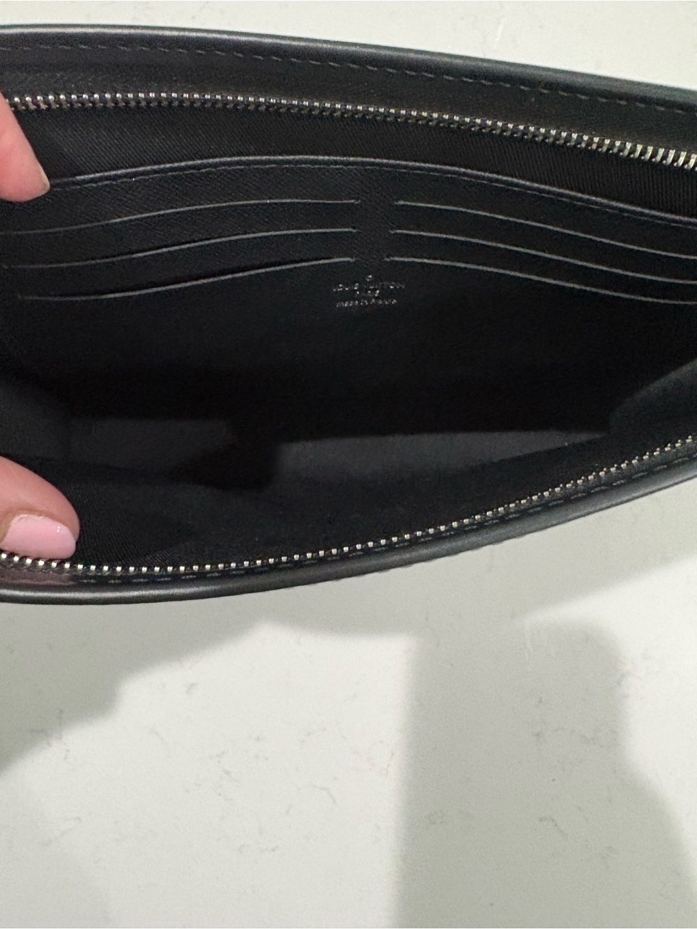 Authentic Louis Vuitton Pochette Voyage MM Renaissance Map N40205 Ltd Ed Clutch - Picture 7 of 16